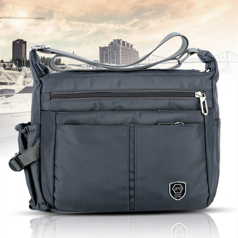 Men's  Multifunctional Shoulder Bag Messenger Bag Travel Messenger Bag Casual Bag With Water Cup Bag Men's Storage Bag