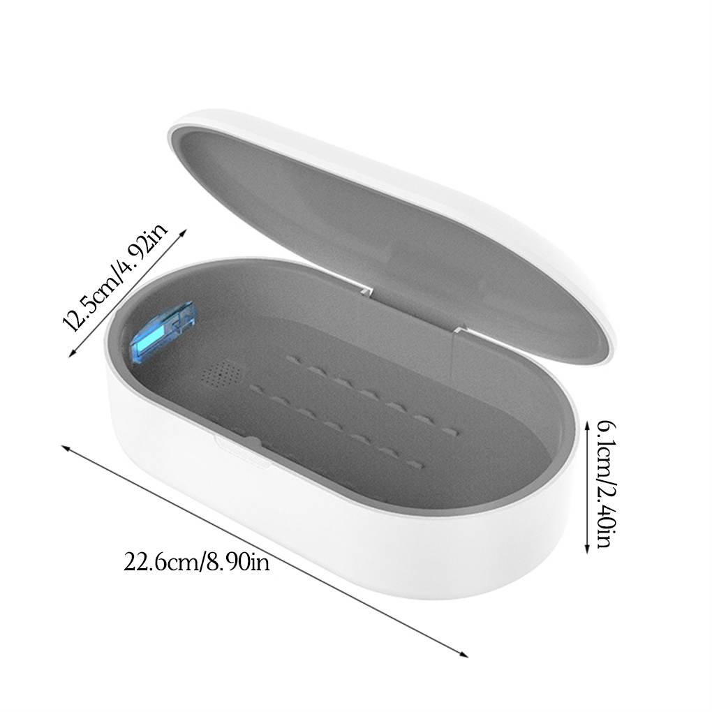 Universal UV Light Box 10W Fast Charging Pad UVC Mobile Phone Lamp Case Holder Air Diffuser for Glasses Watch Cosmetic