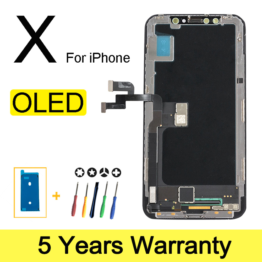  OLED Lcd For iPhone X 11 12 Pro Display WholePrice From Factory Display For iPhone X Xs Xr Screen Test Good Touch
