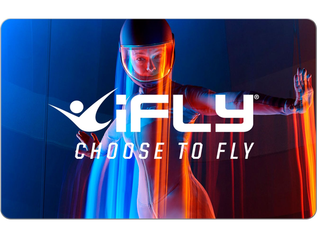 iFly $25 Gift Card (Email Delivery)