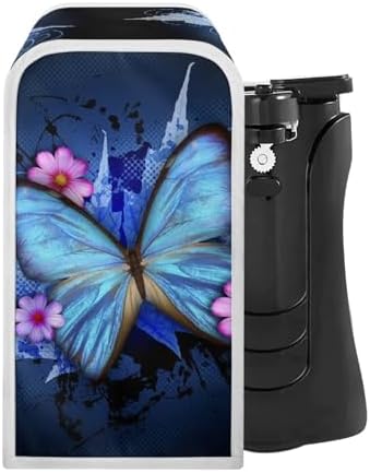 Can Opener Cover Stain Protection Small Appliance Cover for Kitchen Kitchen Decorative Home Appliance Accessories for Gift, Butterfly Flower Pattern