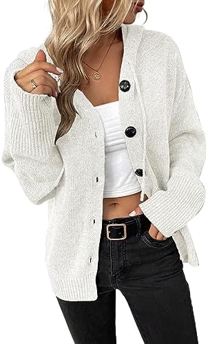 Women's Casual Cardigan Long Sleeve Hoodies Outfits