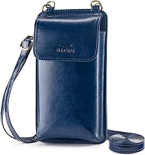 Claasico Womens Crossbody Wallet & Phone Case | iPhone/Samsung/LG Magnet Cell Pouch & Handbag