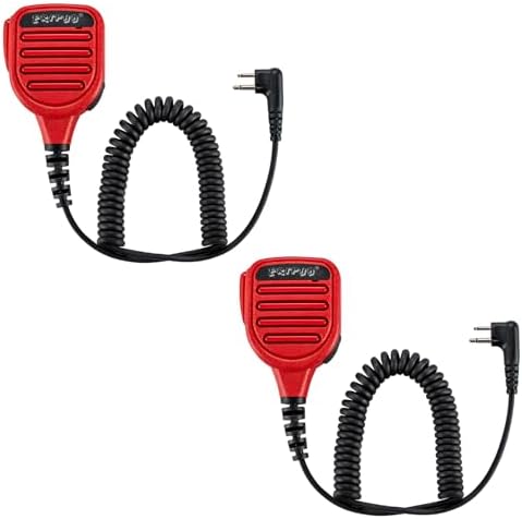 Speaker Microphone Shoulder Waterproof IP56 Compatible with M0torola SP200D CLS 1110 Two Way Radio with 3.5mm Jack (2 pcs)