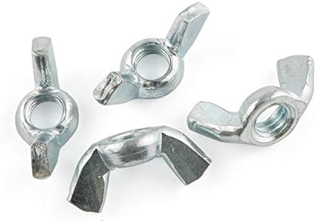 E-outstanding 20pcs Butterfly Nut 5/16" Wing Nuts Zinc Plated Fasteners Parts for Machinery and Equipment, Electronic Equipment, Communications Equipment