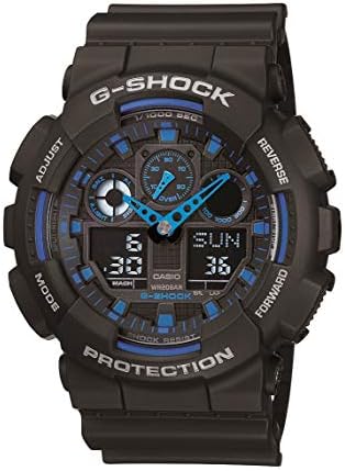 Casio Men's GA-100 XL Series G-Shock Quartz 200M WR Shock Resistant Watch