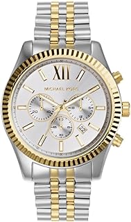 Michael Kors Lexington Men's Watch, Stainless Steel Bracelet Watch for Men