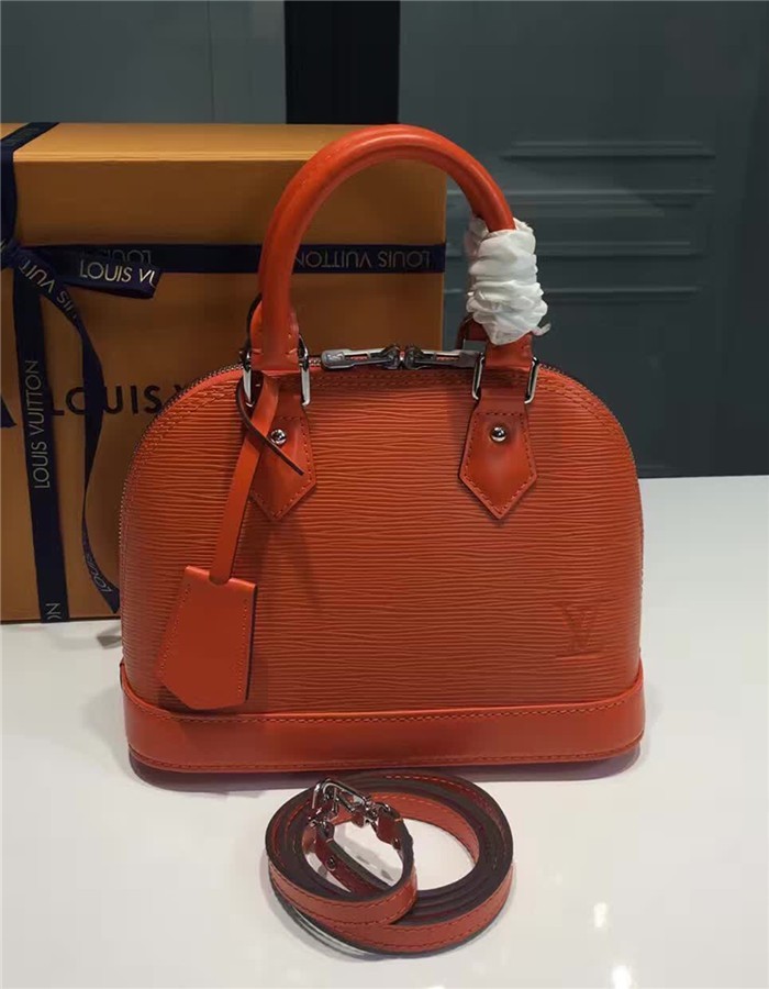 Louis Vuitton Alma BB  Epi Leather M91606 Orange