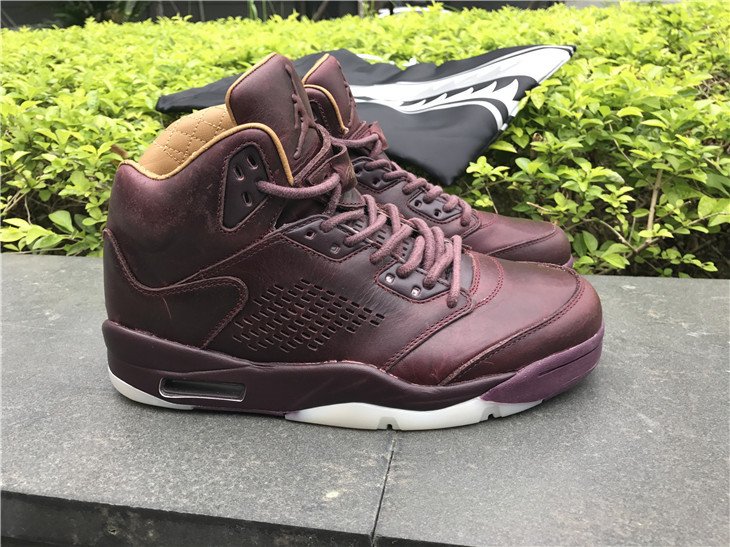 PK AIR JORDAN 5 PREMIUM BORDEAUX RED-WINE 2017