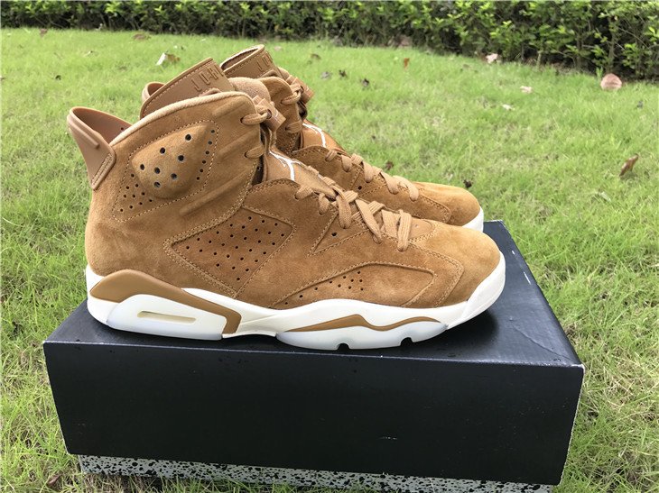PK WHEAT AIR JORDAN 6 GOLDEN HARVEST