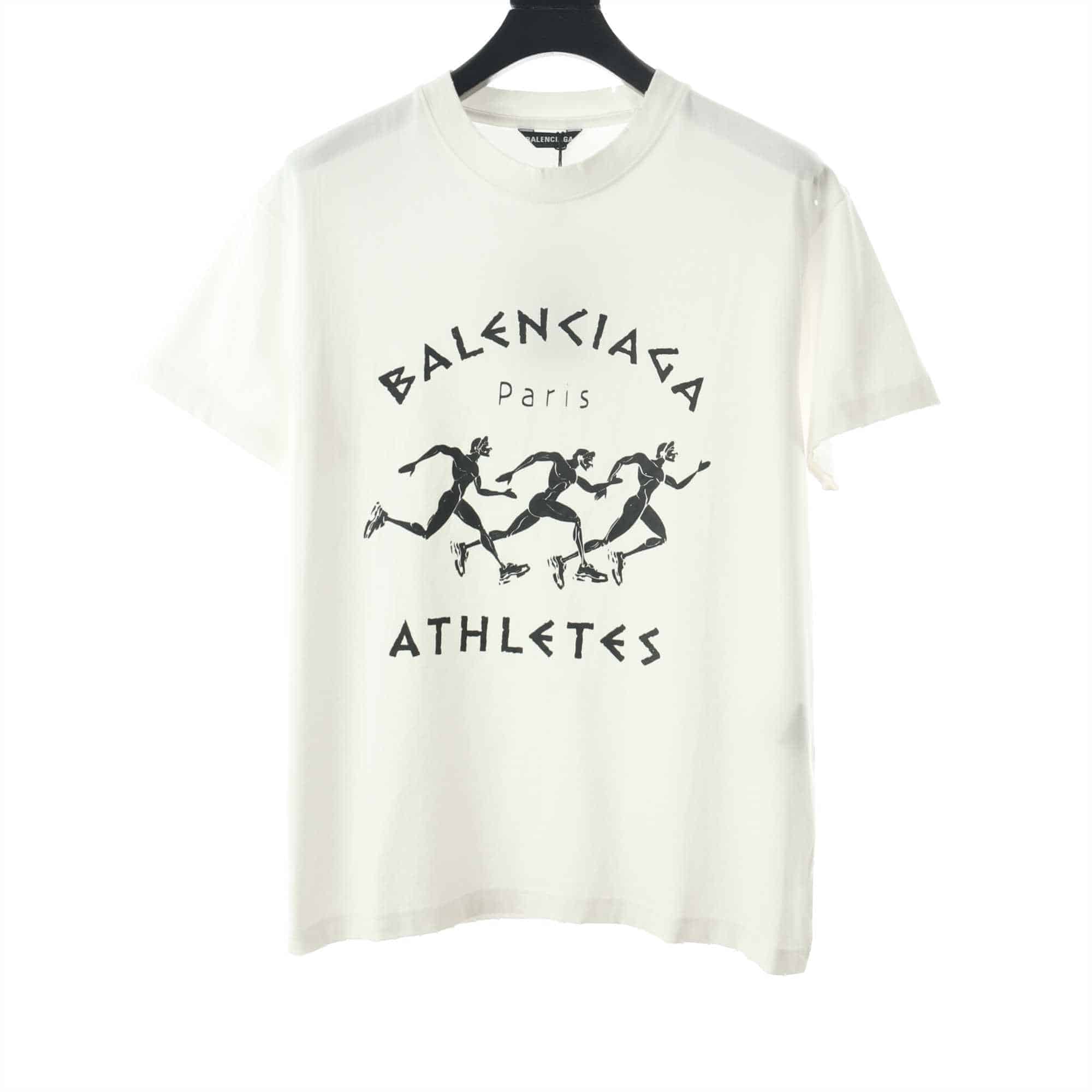Balenciaga Athletes Print T-Shirt – BBS023