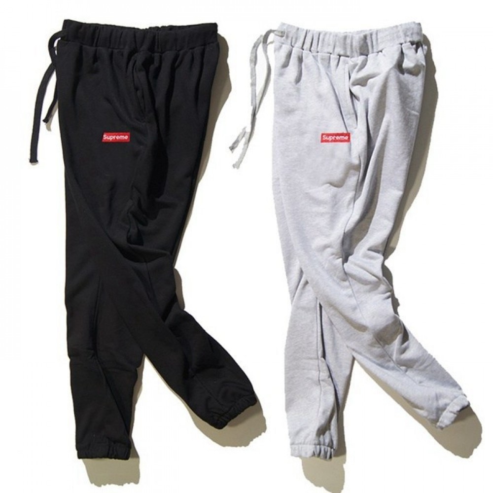A+ Replica Supreme embroidered logo sweatpants